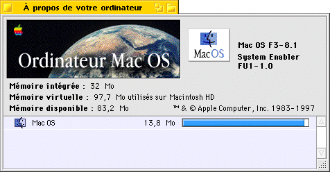 A propos... de Mac OS 8.1